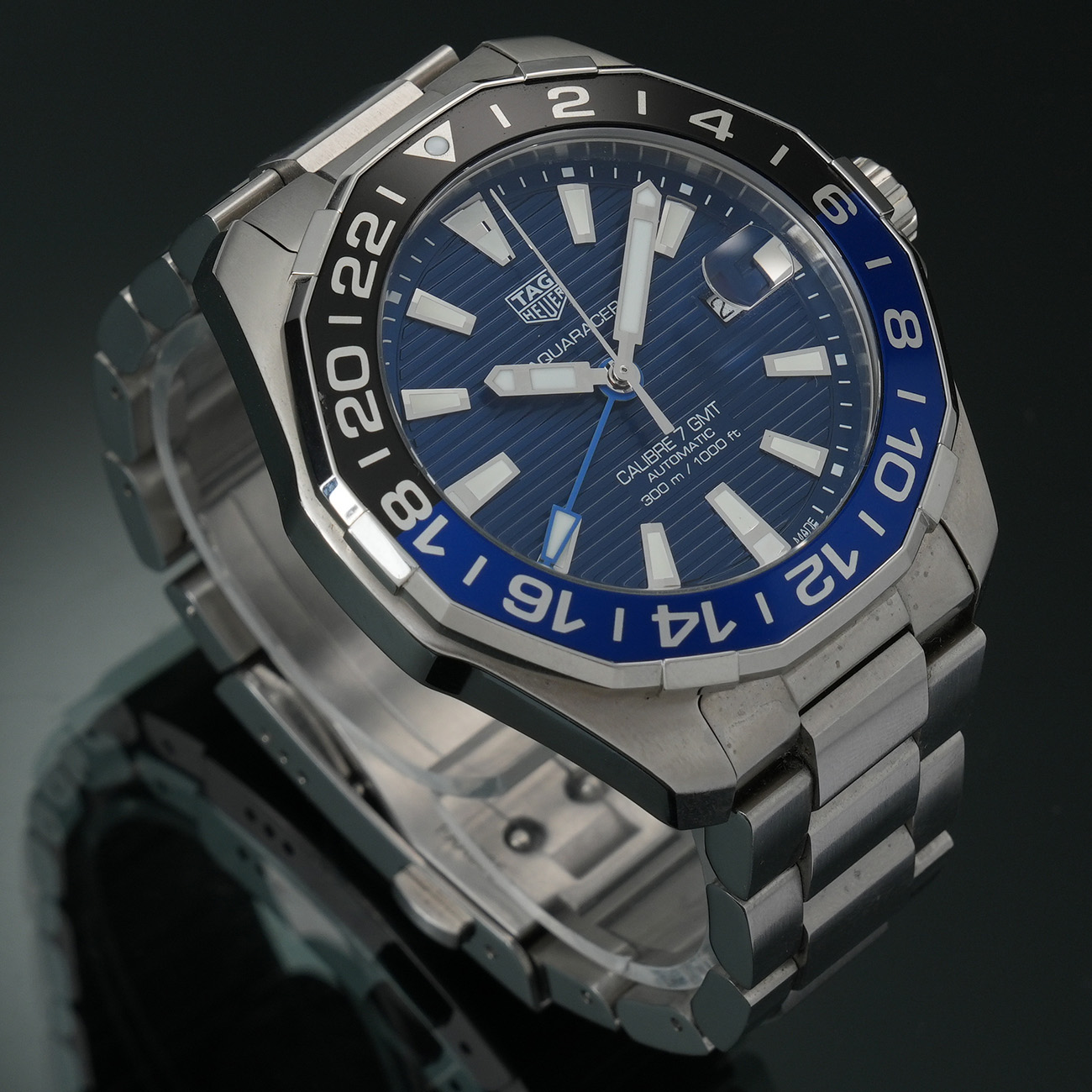 TAG Heuer(USED)태그호이어 아쿠아레이서 GMT WAY201T-0